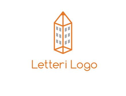 building incorporated with pencil logo
