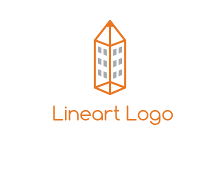 building incorporated with pencil logo