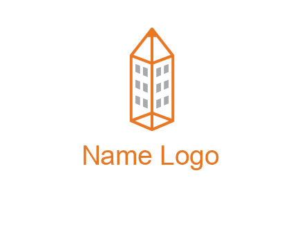 building incorporated with pencil logo