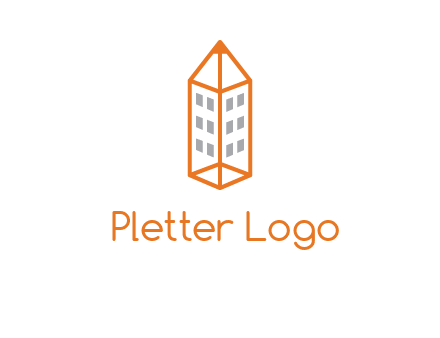 building incorporated with pencil logo
