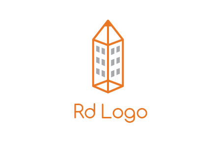building incorporated with pencil logo