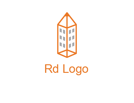 building incorporated with pencil logo