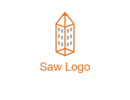 building incorporated with pencil logo