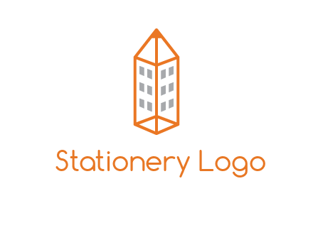building incorporated with pencil logo