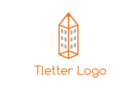 building incorporated with pencil logo