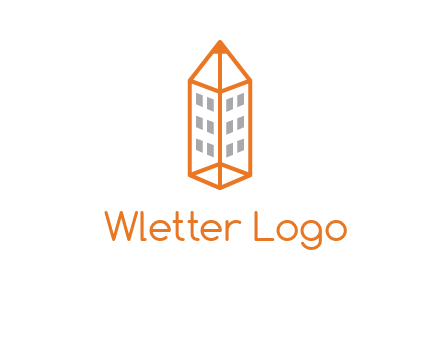 building incorporated with pencil logo