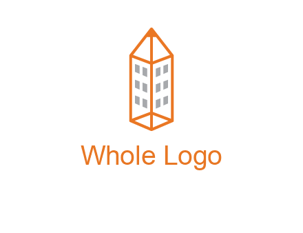building incorporated with pencil logo