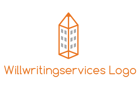 building incorporated with pencil logo