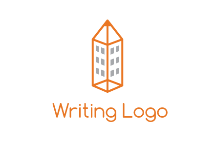 building incorporated with pencil logo