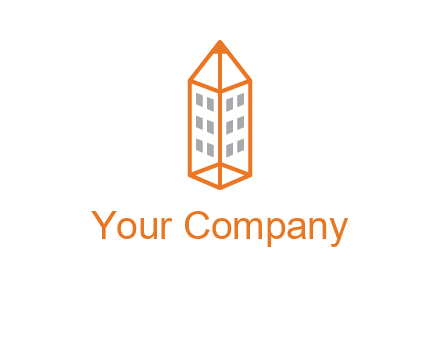 building incorporated with pencil logo