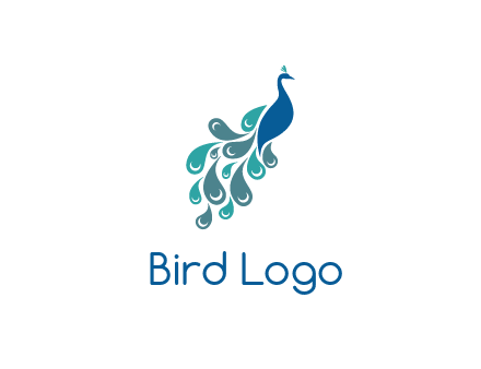 Indian peacock logo