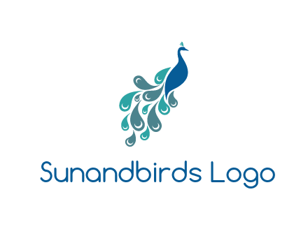Indian peacock logo