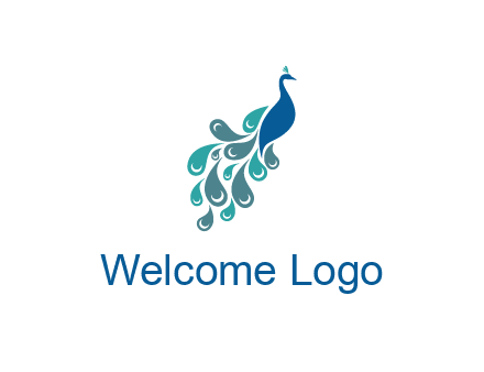 Indian peacock logo