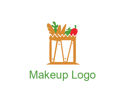 shopping bag logo for grocery stores