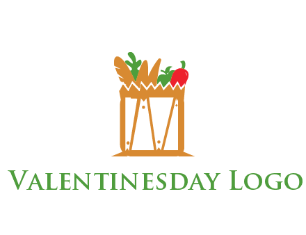 shopping bag logo for grocery stores