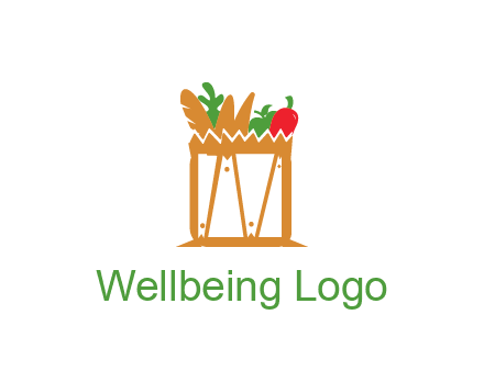 shopping bag logo for grocery stores