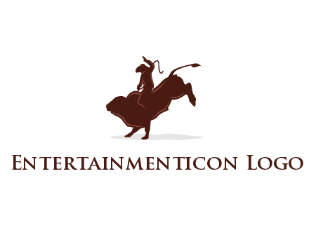 bull rider logo