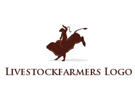 bull rider logo