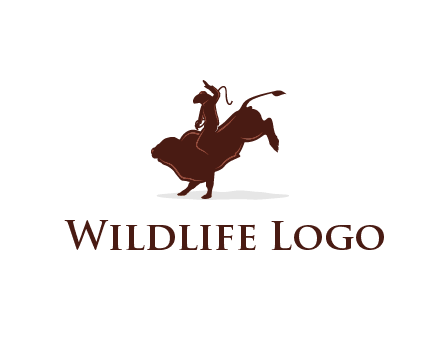 bull rider logo