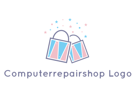 gift or shopping bags logo