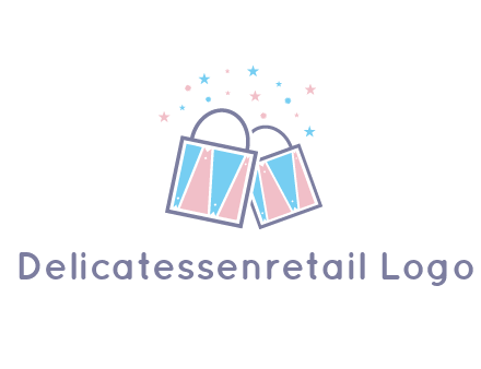 gift or shopping bags logo