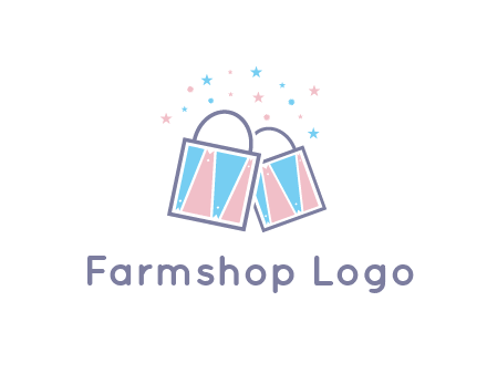 gift or shopping bags logo