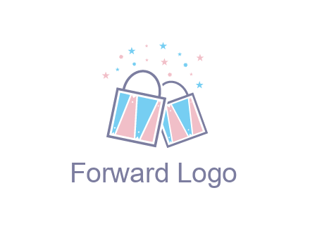 gift or shopping bags logo