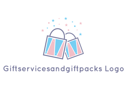 gift or shopping bags logo