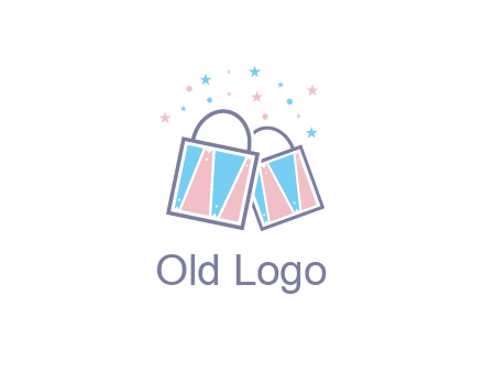 gift or shopping bags logo