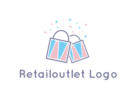 gift or shopping bags logo