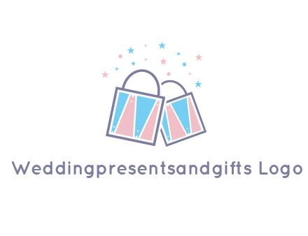 gift or shopping bags logo