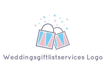 gift or shopping bags logo