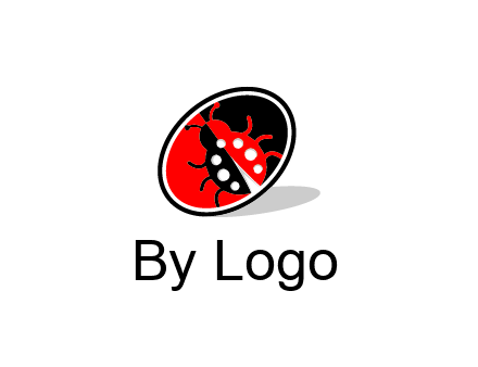 ladybug in oval logo