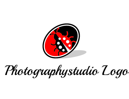 ladybug in oval logo