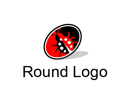 ladybug in oval logo