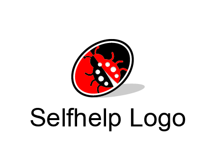 ladybug in oval logo