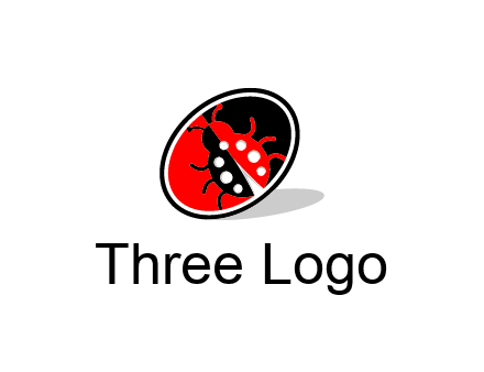 ladybug in oval logo