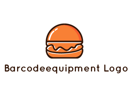burger icon for fast food logo