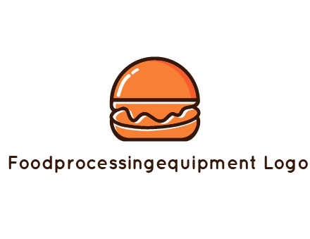 burger icon for fast food logo