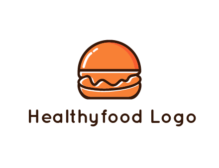 burger icon for fast food logo