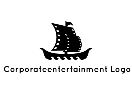 entertainment company logo design