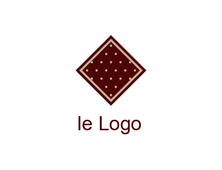 polka dot tile logo