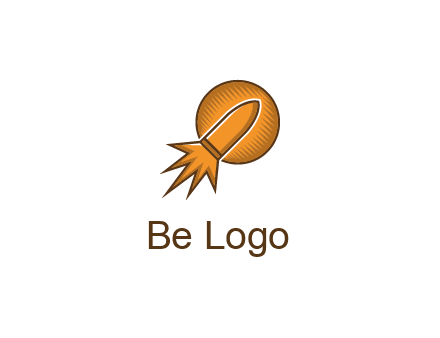 flying bullet logo