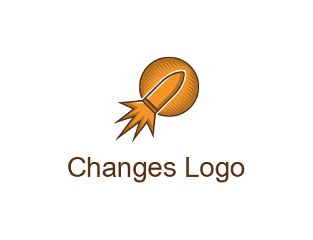 flying bullet logo
