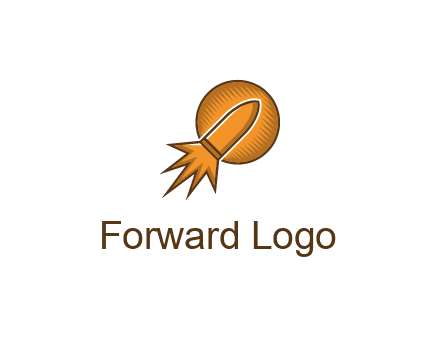 flying bullet logo
