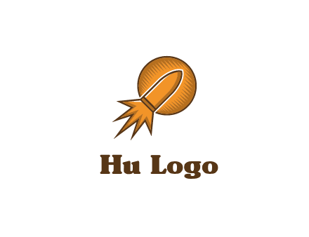 flying bullet logo