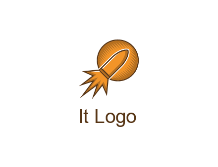 flying bullet logo
