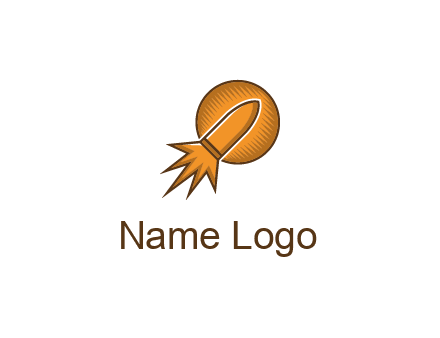 flying bullet logo