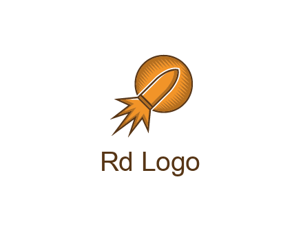 flying bullet logo