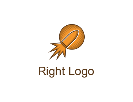 flying bullet logo